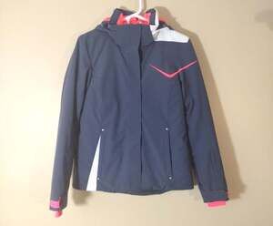 Spyder Ski Jacket Thinsulate grey/pink Hooded coat winter Size 6 Excellent